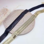 Ατσάλινη αλυσίδα choker σε 2 χρώματα