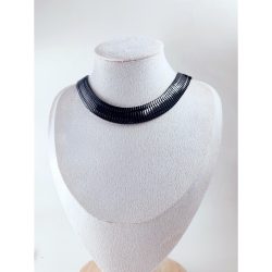 Ατσάλινη αλυσίδα choker σε 2 χρώματα - Image 2
