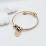 Βραχιόλι ατσάλι heart