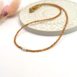 Κολιέ με χάντρες topaz