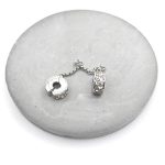 Διπλό charm stopper με αλυσίδα